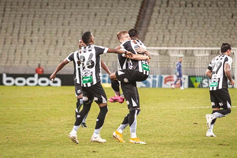 VÍDEO: Confira os gols da vitória do Ceará contra o Coritiba