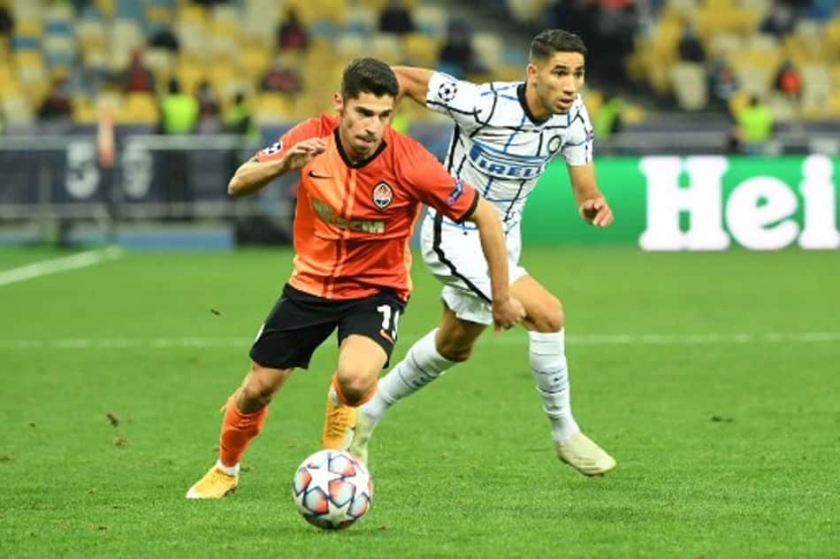 Shakhtar x Inter de Milão
