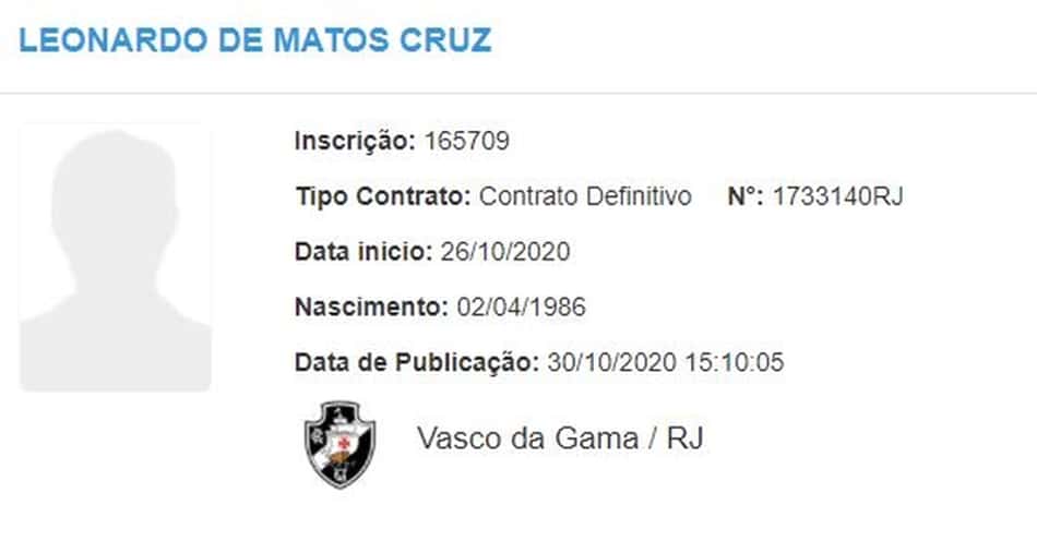 Nome de Léo Matos no BID