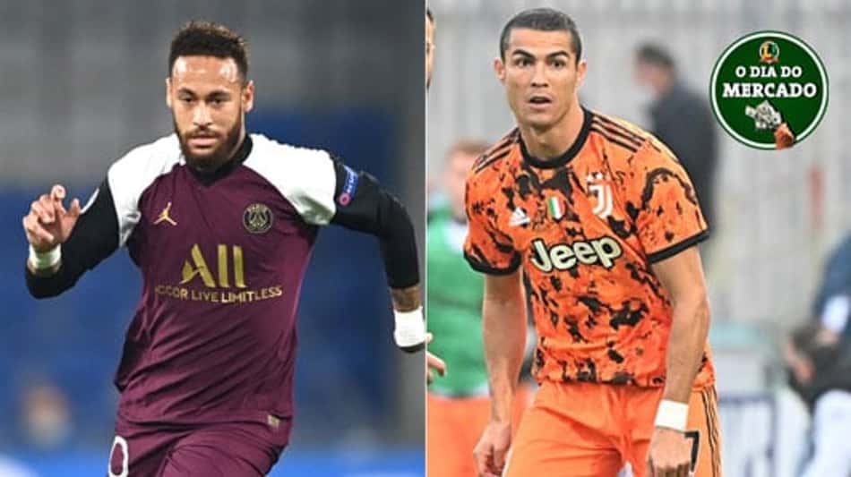Futuro de Neymar em pauta, pedido de CR7 à Juventus… Veja o resumo do fim de semana do mercado