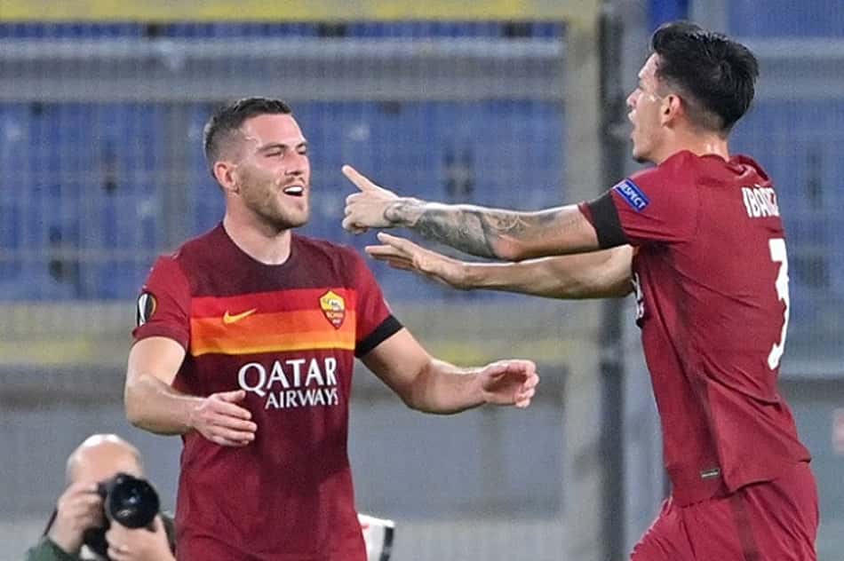 Rodada da Liga Europa tem média de quase 4 gols por jogo; ex-Fluminense marca em goleada da Roma