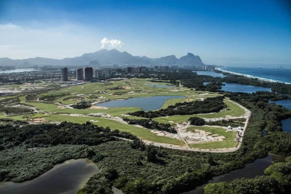 Campo Olímpico, no Rio