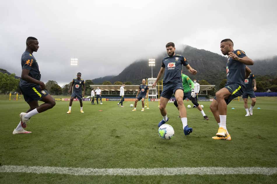 Treino Seleção Brasileira