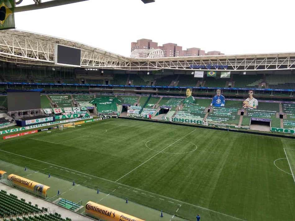 Allianz Parque decorado