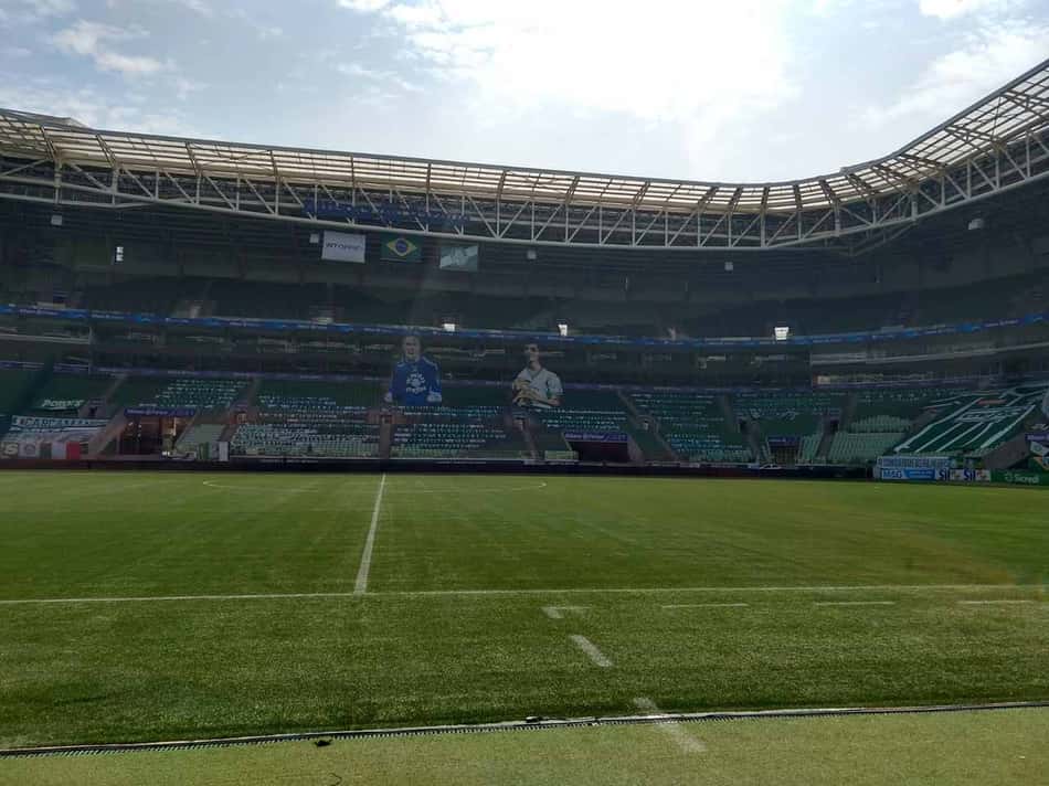 Allianz Parque decorado