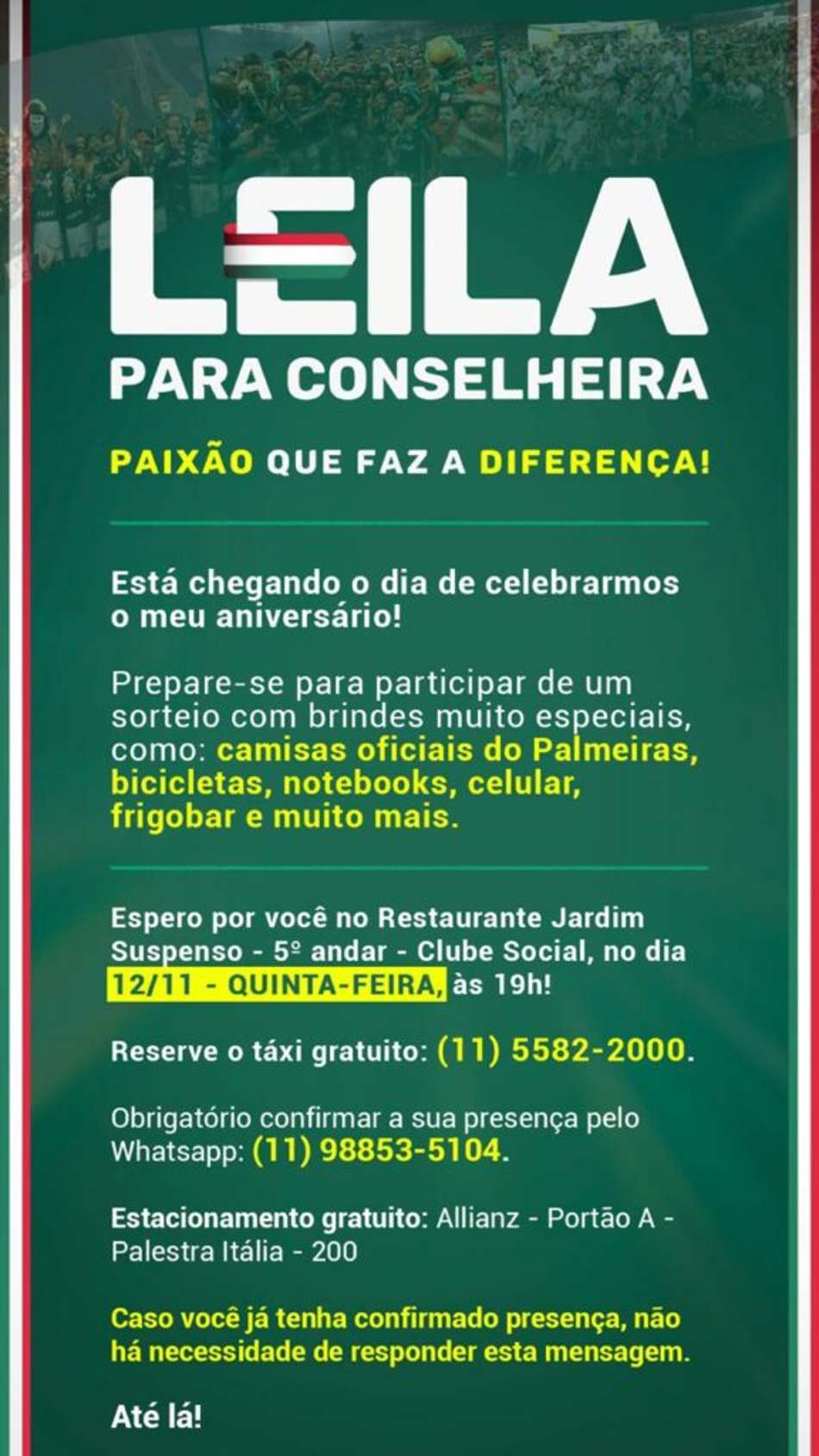 Campanha Leila Pereira