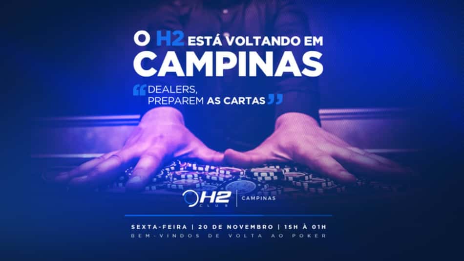 H2 Club Campinas vai reabrir dia 20 com protocolos rígidos de segurança