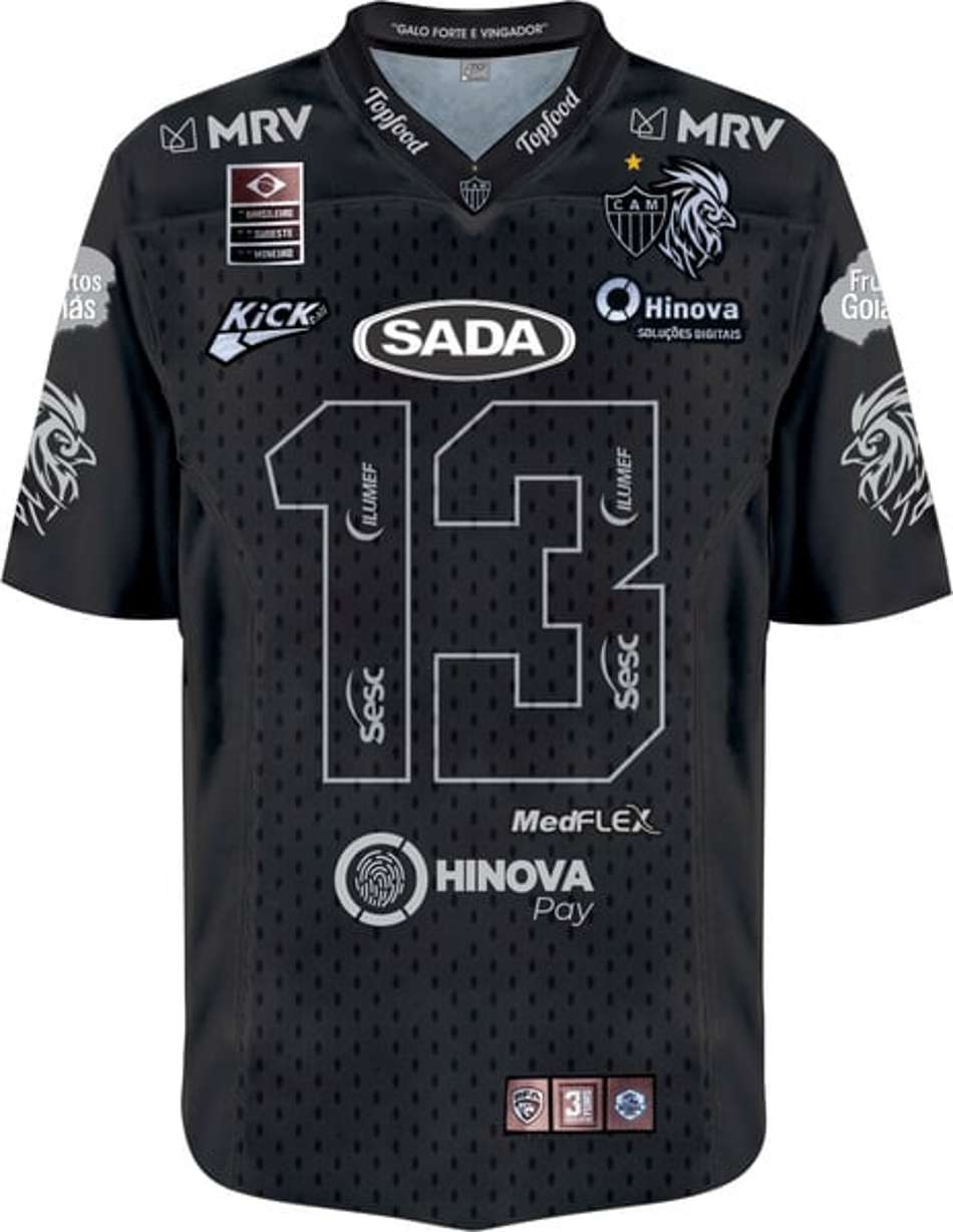 Galo Futebol Americano lança camisa especial em edição comemorativa