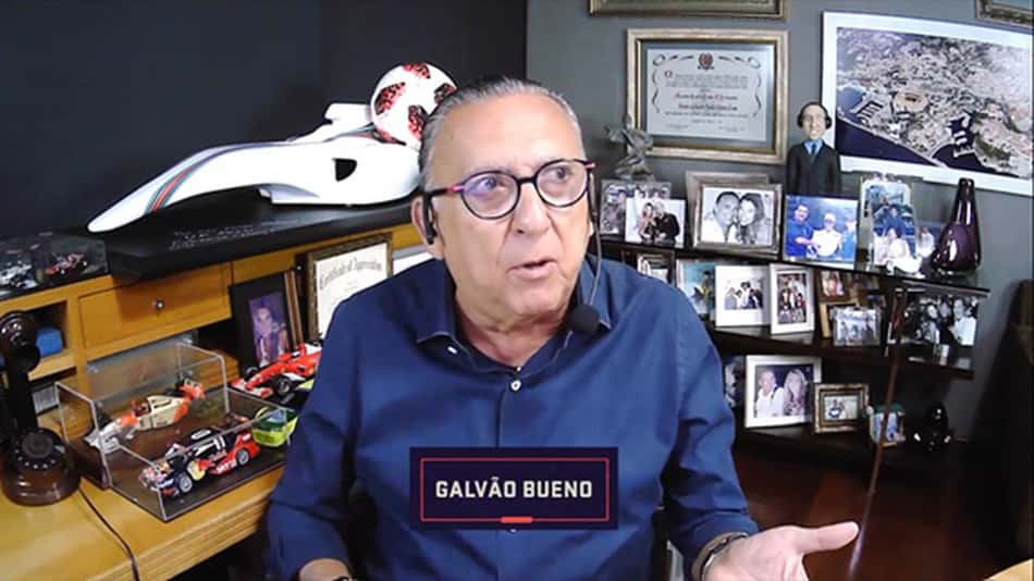 Galvão cria expectativa para o 'danado' Flamengo x Palmeiras na próxima rodada: 'Jogo de sair lasca'
