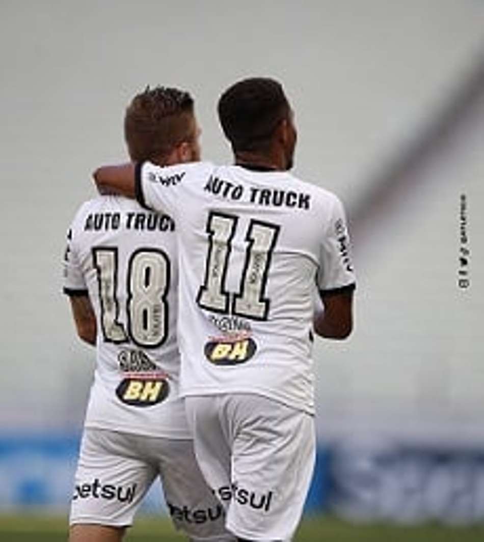 Vídeo: veja os gols do empate entre Atlético-MG e Ceará no Castelão