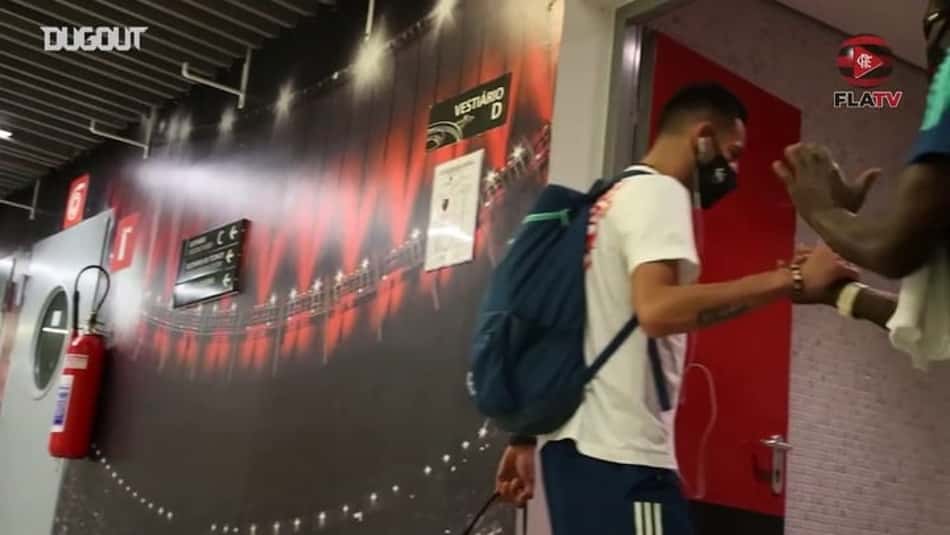 Assista aos bastidores da vitória do Flamengo sobre o Coritiba