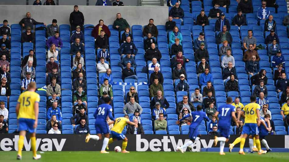 Brighton x Chelsea - Amistoso com a presença de torcedores no estádio