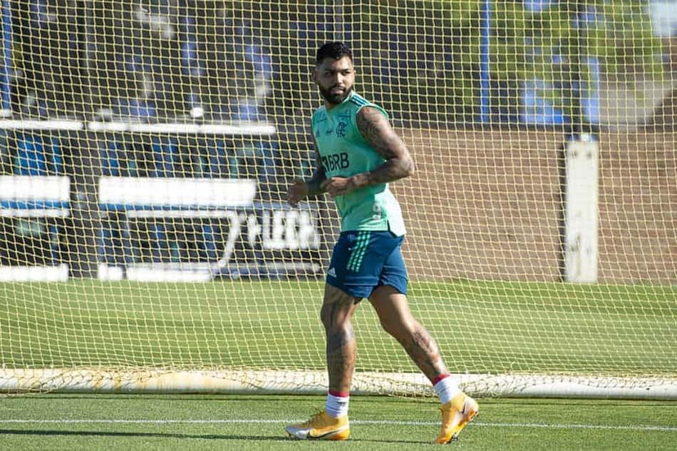 Gabigol e Diego viram dúvidas no Flamengo para jogo contra o Racing