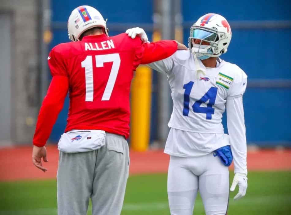 josh allen buffalo bills stefon diggs
