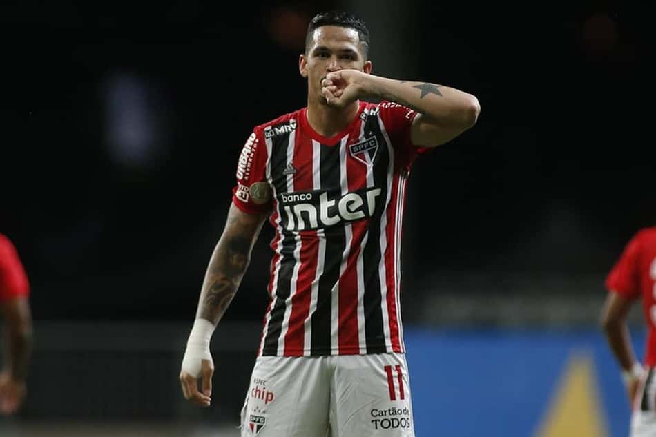 Luciano marcou sete gols nos últimos cinco jogos do São Paulo