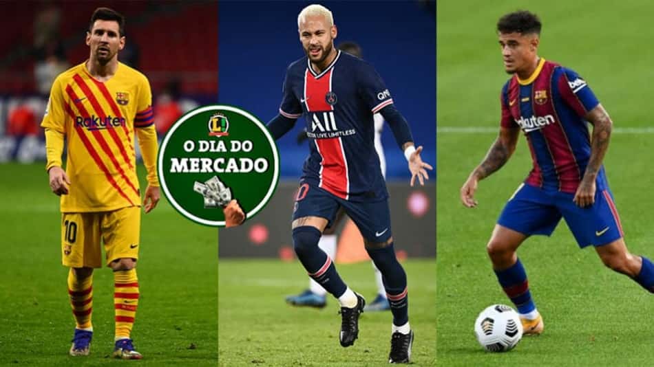 Gigante inglês atrás de Messi, Barça quer Neymar de volta e Coutinho pode jogar na Itália: Veja o final de semana do mercado!