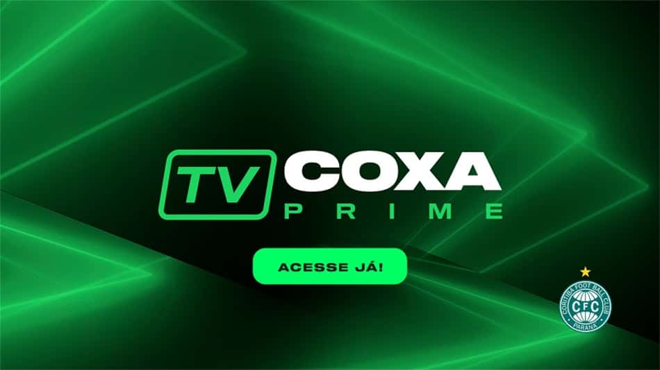 Nova plataforma de streaming é lançada pelo Coritiba, a TV COXA PRIME