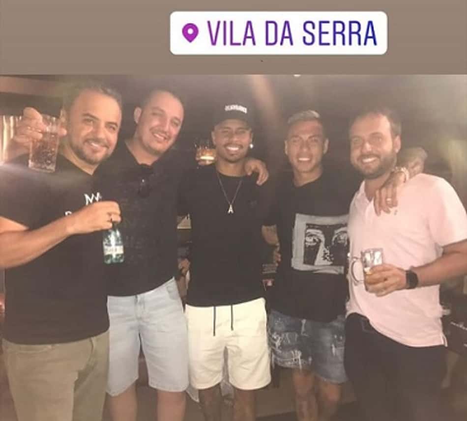 Allan e Vargas também são flagrados em festa mesmo depois de terem sido contaminados pelo coronavírus