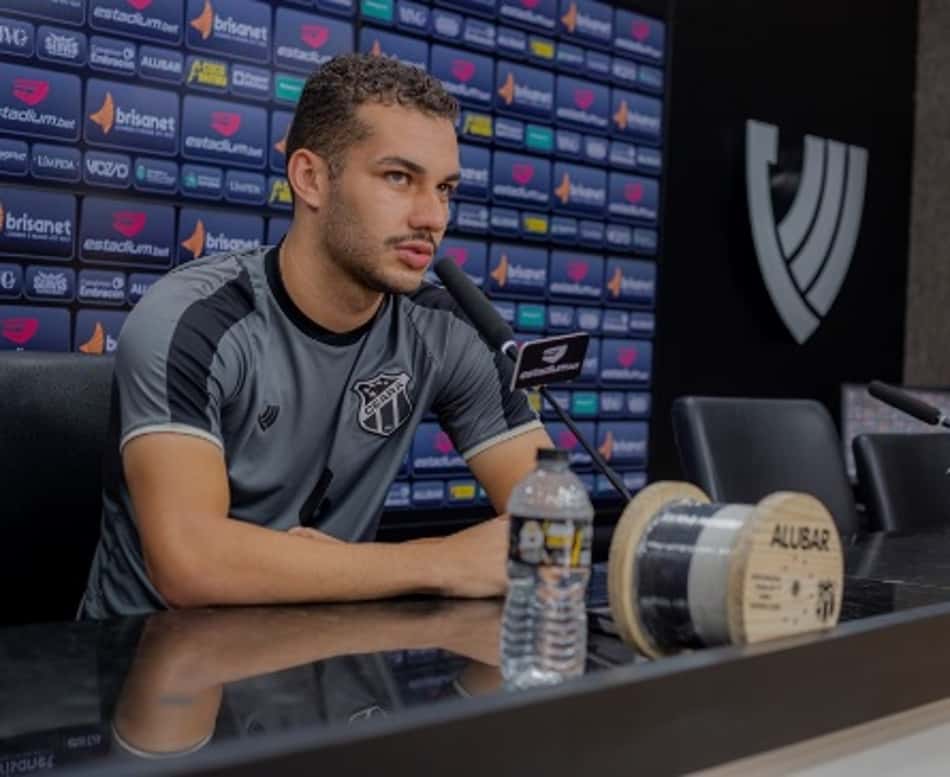 Pedro Naressi fala sobre primeiro gol pelo Ceará