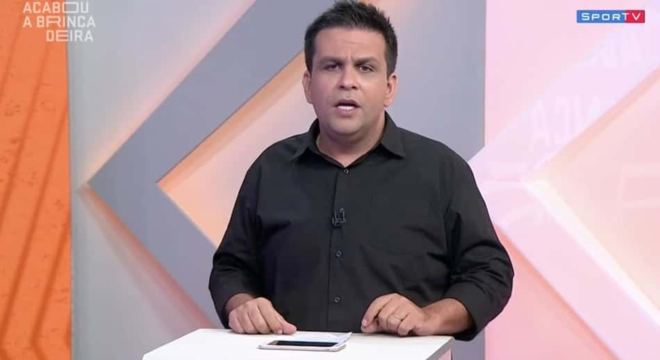 Narrador e repórter do SporTV promovem climão ao vivo em Sergipe x Botafogo