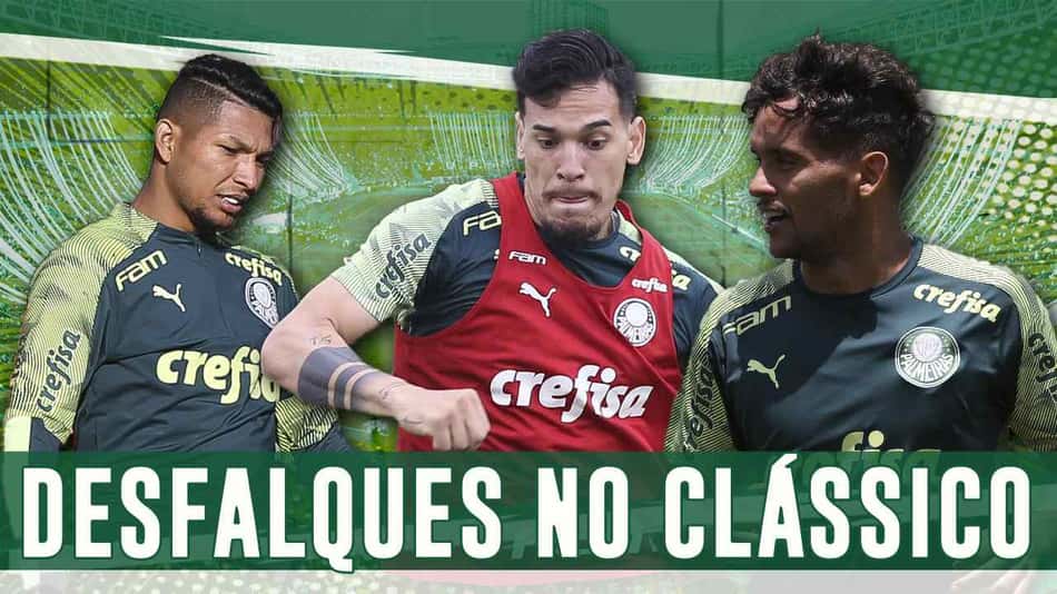 Boletim do Palmeiras: Gómez, Scarpa e Rony fora do clássico; com Covid-19, Abel comanda treino remotamente