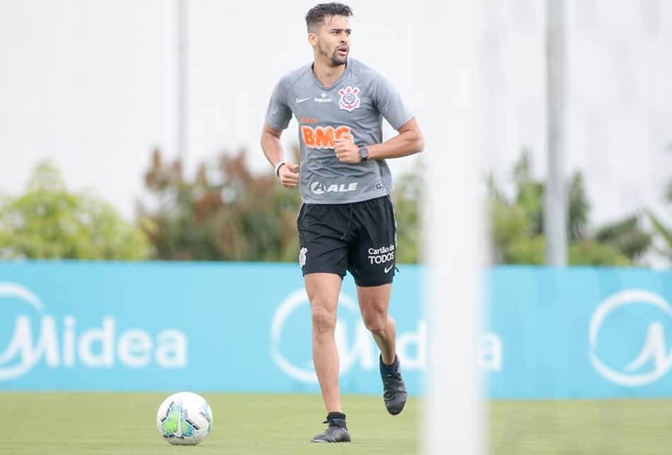 Léo Santos - Treino Corinthians