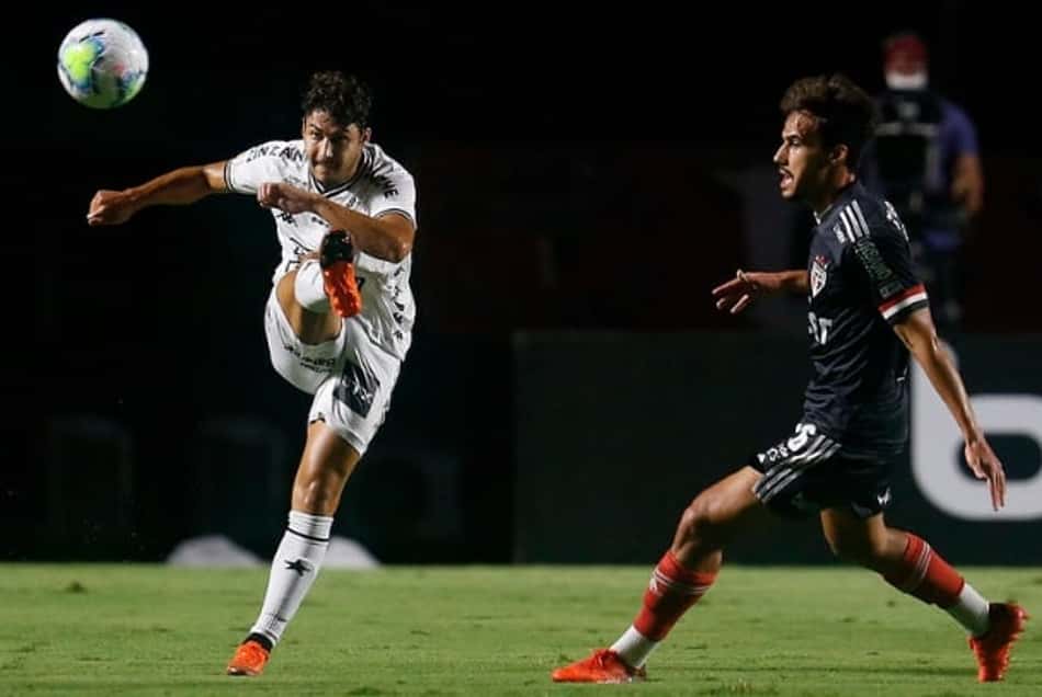 Marcinho, um dos piores do Botafogo contra o São Paulo