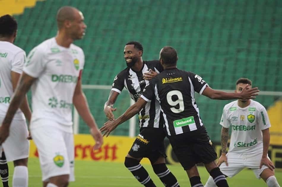 Com gol de Guilherme Thiago, Figueirense derrota o Cuiabá e deixa o Z-4 da Série B