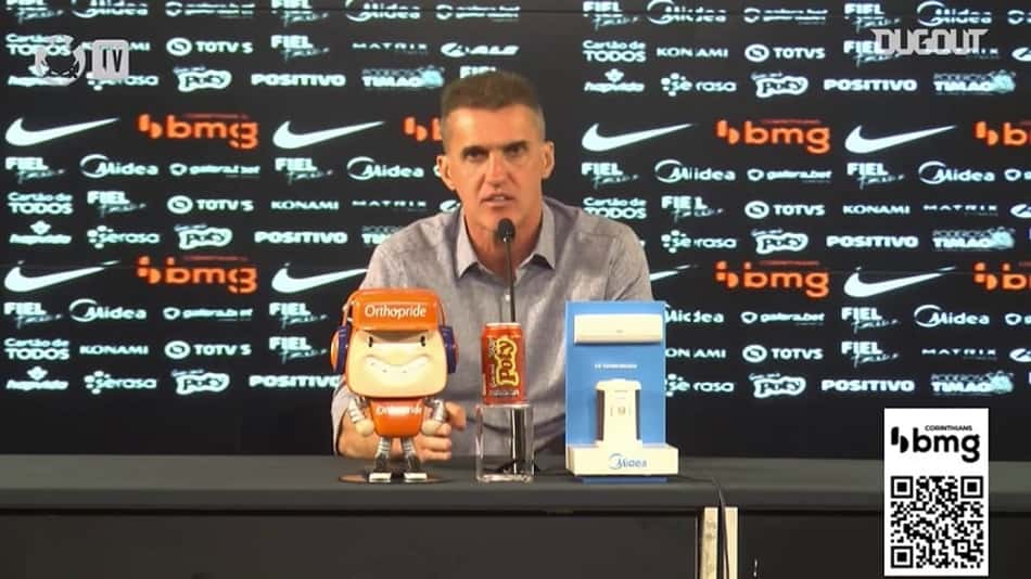 VÍDEO: Mancini explica estratégia do Corinthians para vencer o São Paulo