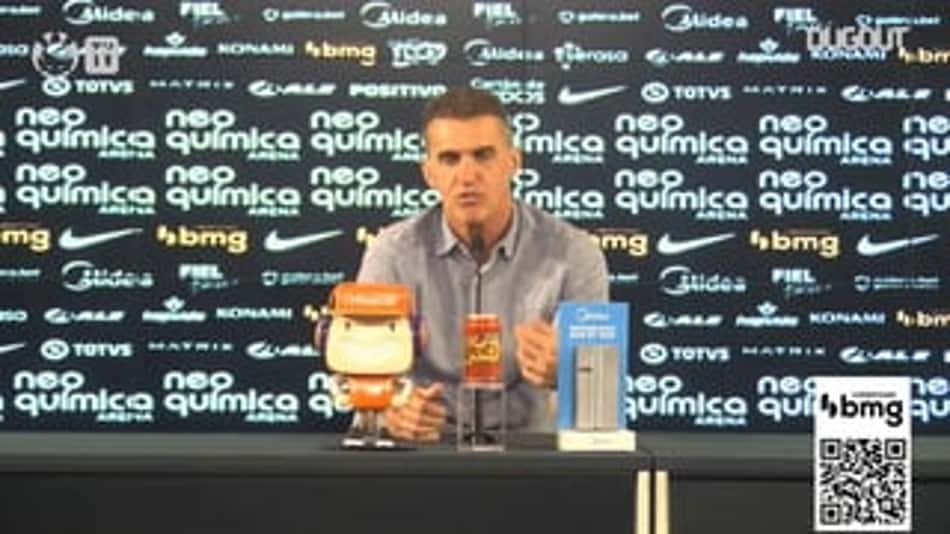 Mancini declara que não aguarda reforços no Corinthians: 'Trabalho com o que tenho em mãos'