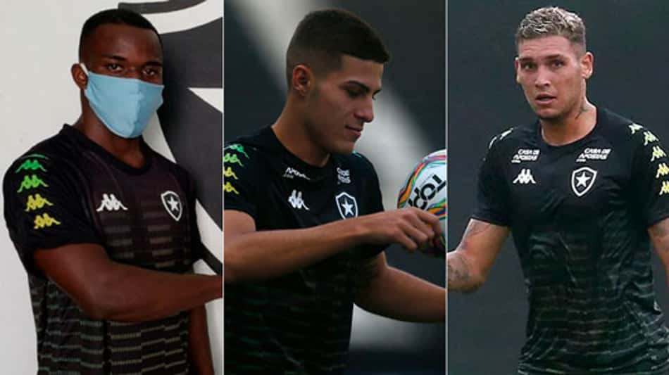 Três jogadores do sub-20 treinam entre os profissionais no Botafogo