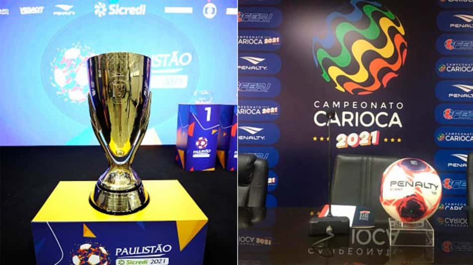 Paulista e Carioca 2021 já têm tabela definida; veja a agenda do seu time!