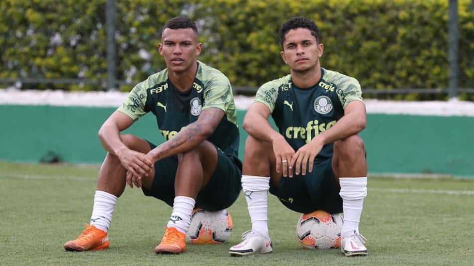 Gabriel Veron e Gabriel Silva