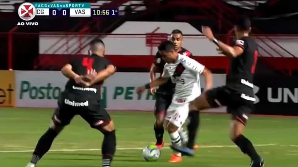 Assista aos melhores momentos do empate do Vasco com o Atlético-GO