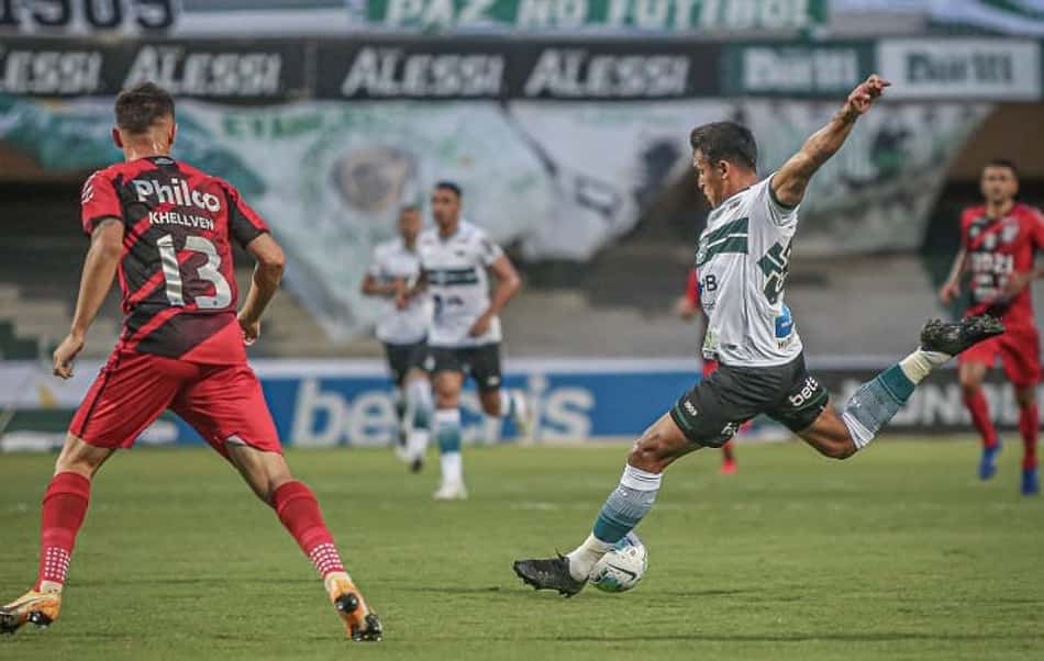 Coritiba aumenta o jejum de vitórias no Brasileirão