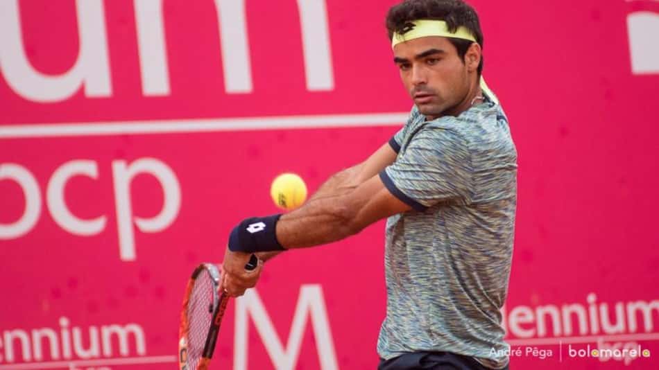 Federico Silva atuando no ATP de Estoril