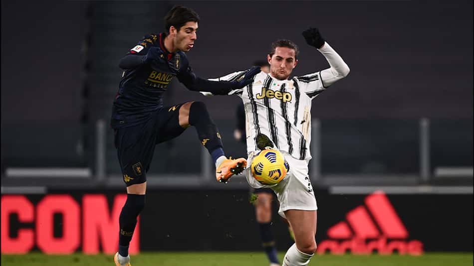 Na prorrogação, Juve bate o Genoa e vai às quartas da Copa da Itália: 3 a 2