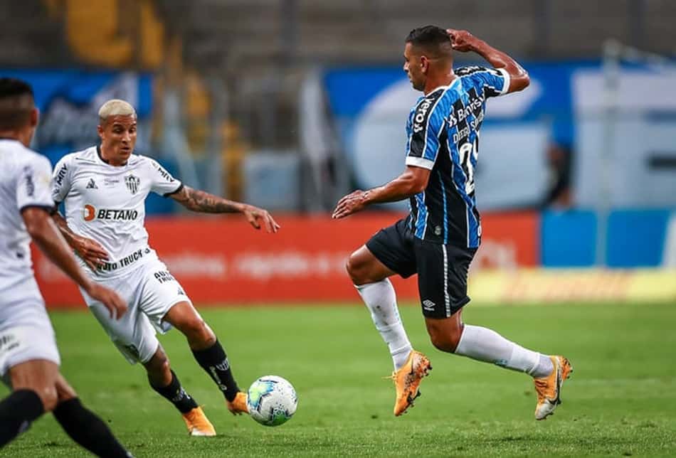 Vídeo: veja os gols do empate entre Grêmio e Atlético-MG