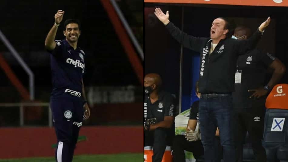 Abel x Cuca: final da Libertadores representa desafios diferentes para técnicos de Palmeiras e Santos
