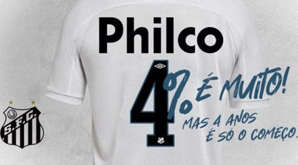Santos anuncia a renovação de contrato com patrocinador