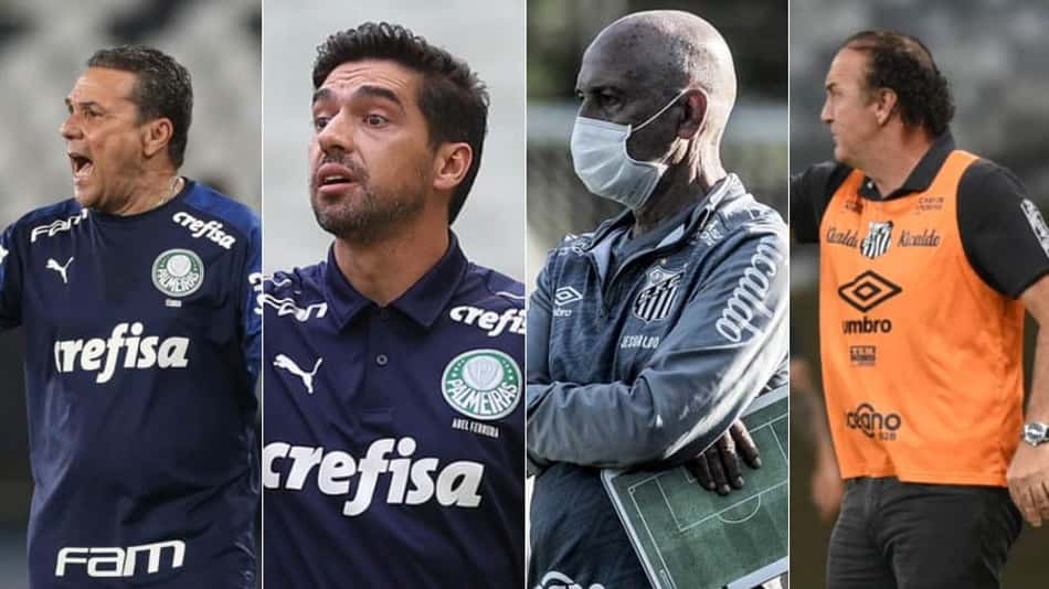 Santos e Palmeiras chegam à final da Libertadores com mudança de técnicos e 'invertem' nacionalidades