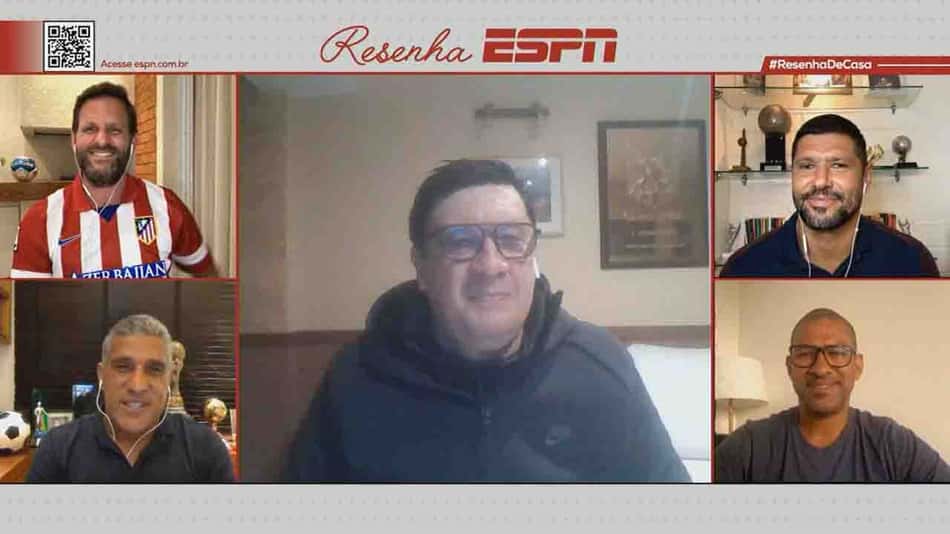 Convidado do Resenha ESPN, ex-goleiro da Seleção Argentina exalta Palmeiras e Santos