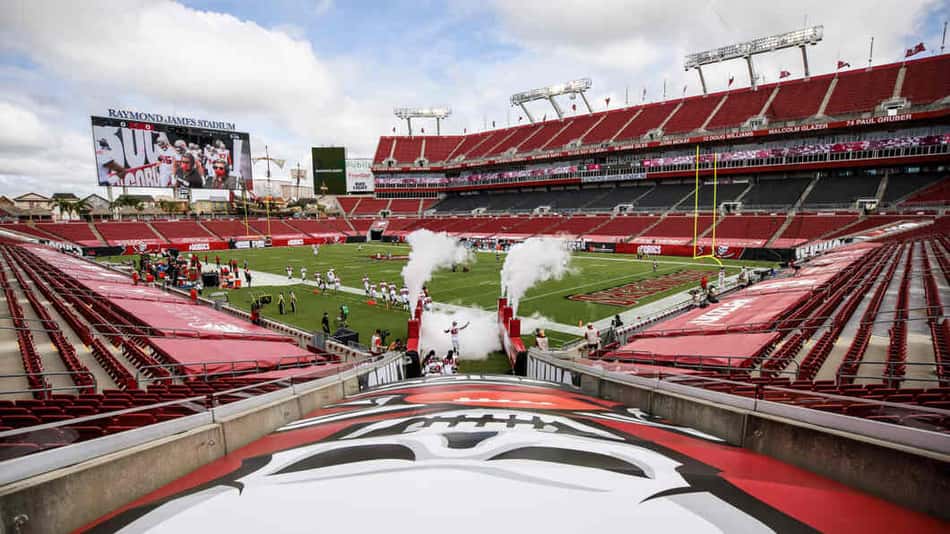 Raymond James Stadium - casa do Super Bowl LV