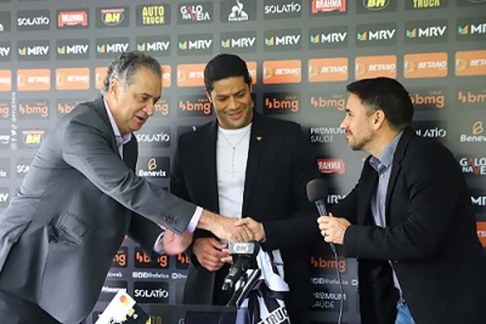Chegada de Hulk é um 'sacrifício' do Galo para ter um projeto vencedor diz o presidente Sérgio Coelho