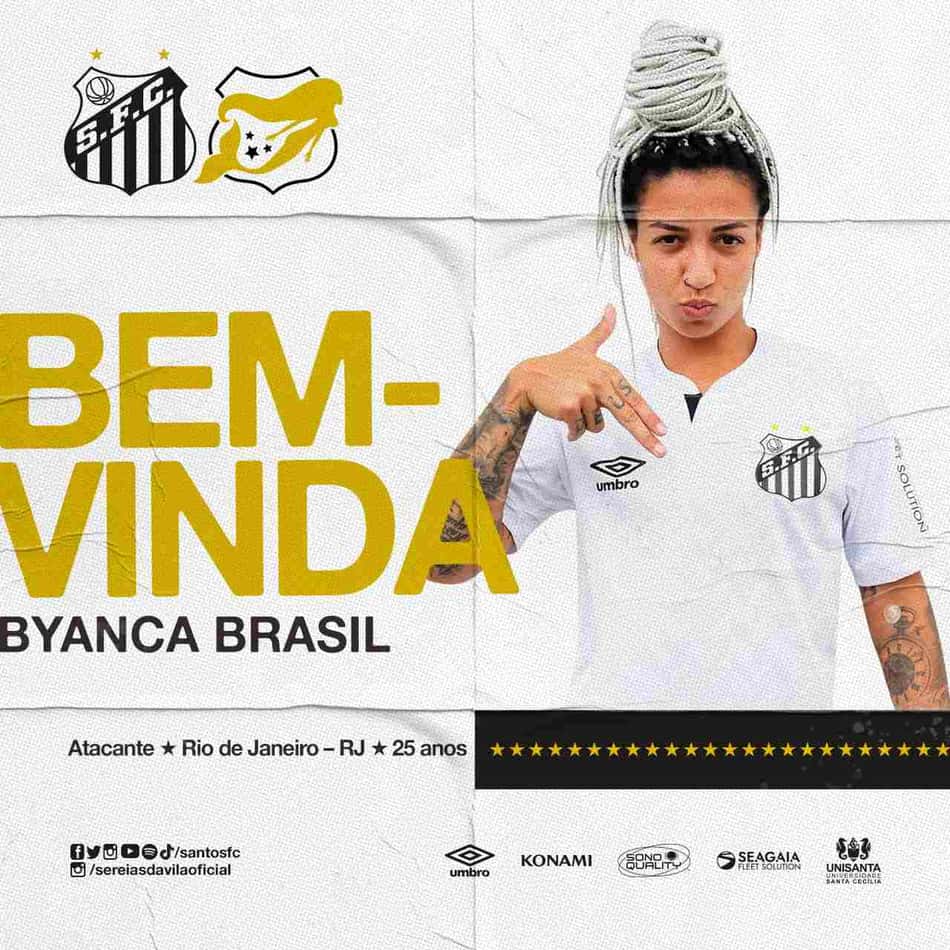 Santos contrata a maior artilheira do Brasileiro Feminino