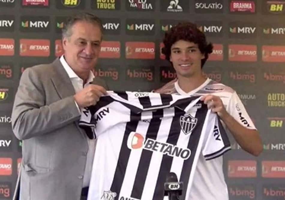 Dodô é apresentado e presidente fala em planejamento para fazer do Galo o maior clube da América Latina