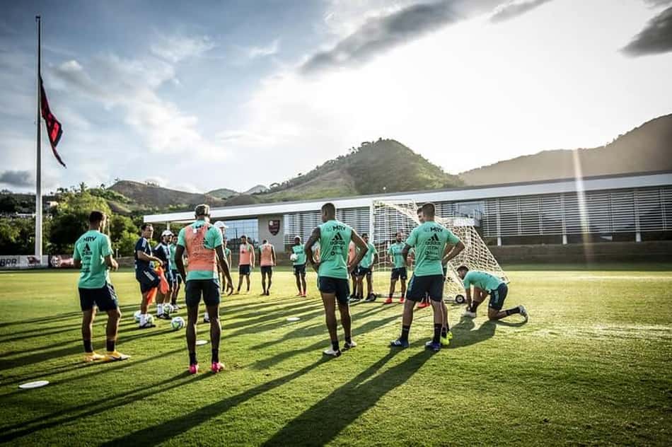 Treino Flamengo - 09/02