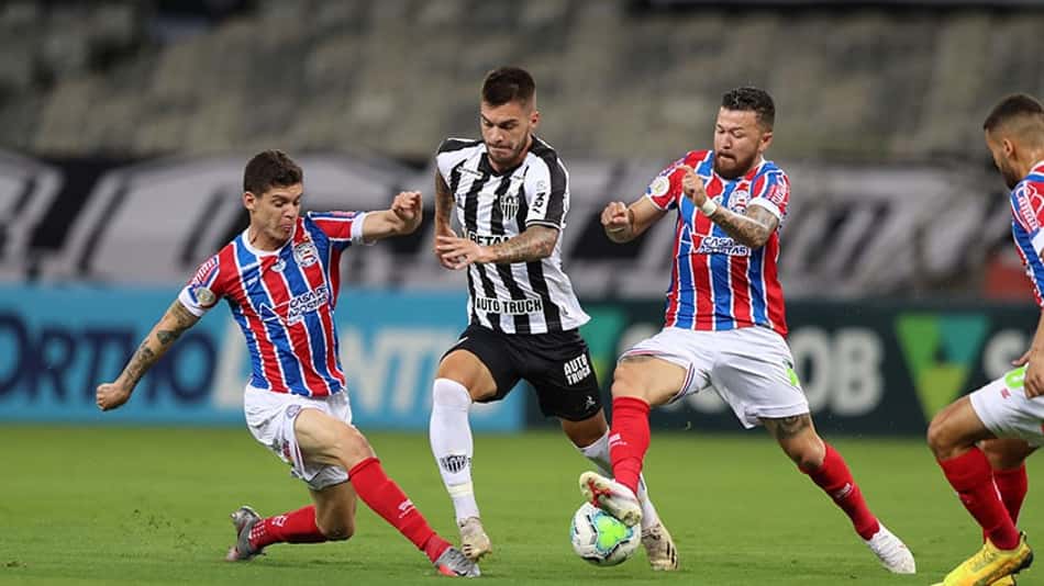 Atlético-MG vacila em casa, empata com o Bahia e fica mais distante do título do Brasileirão