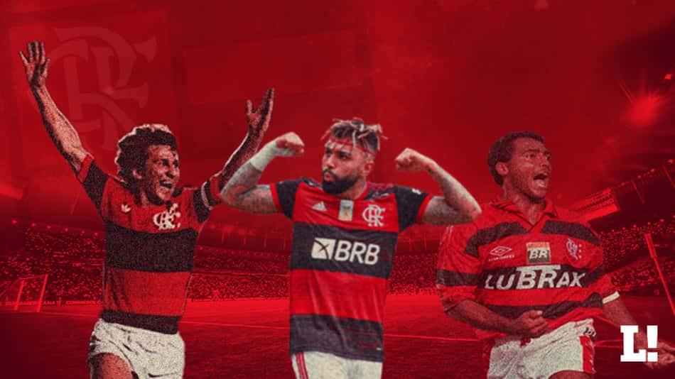 Zico, Romário ou Gabigol: quem fez mais gols nas 100 primeiras partidas pelo Flamengo?