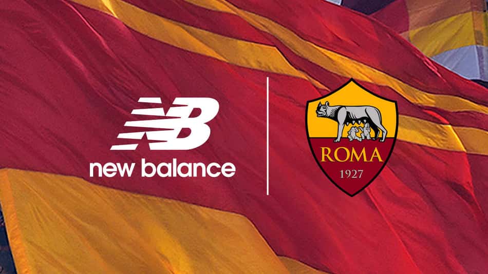 Roma rompe contrato com a Nike e assina com a New Balance
